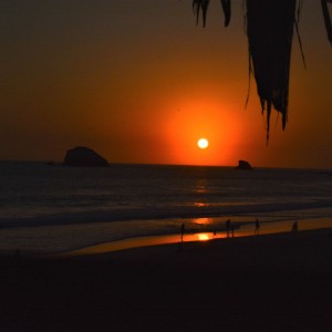 Atardecer en Zipolite